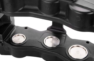 Brembo-Sport System GTS (4-Kolben) 345x28, HA geschlitzte Scheiben, Bremssattel Schwarz