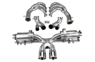 Klappen-Powerkit ohne Kat / ohne OPF, mit Anschluss Temp/Differenzdruck - 992 GT3/RS