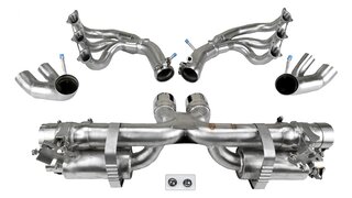 Klappen-Powerkit ohne Kat / ohne OPF, mit Anschluss Temp/Differenzdruck - 992 GT3/RS