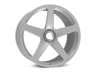 Jante aluminium forgé 9,5x21 ET40 JP Forged C à fixation centrale, argent mat