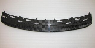 Front Spoiler Lip Center Piece - Varnished Carbon - 981 Boxster/Cayman GTS