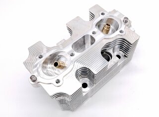 CNC Zylinderkopf 993 GT2 EVO 3,8L - Doppelzündung -(Ventile ø 8mm)- für Le Mans Dichtungen