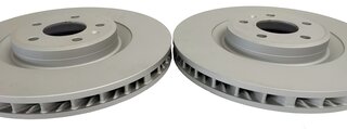 Macan S Brake service kit- FRONT (18" - with discs, silver caliper )
