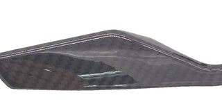 Porsche 992.1 & 9J1 Taycan Steering Wheel Spoke Trim | Polished Carbon Fiber