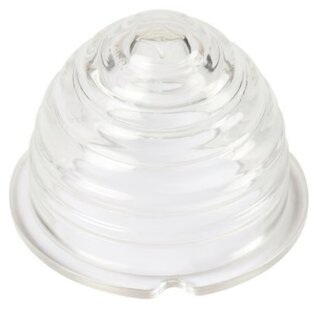 Verre de phare / clignotant - transparent - hauteur 40 mm -356 A