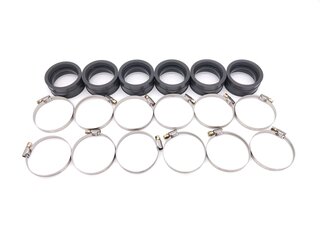 Rubber Sleeve Set (6 pcs.) incl. fastening clamps - Intake Distributor to Intake Manifold