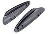Arm Rest Set left/right Door (2 pieces) - Carbon Fiber - 986 Boxster