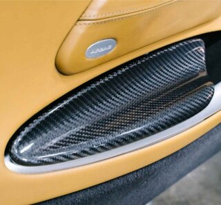 Arm Rest Set left/right Door (2 pieces) - Carbon Fiber - 986 Boxster