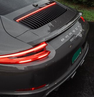 Mini Rear Spoiler - Carbon Fiber - 991.2 Carrera/Turbo