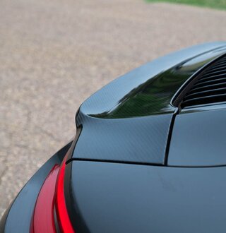 Aileron AR partie supérieure carbone design (XAT) 991.2 Carrera Coupe/Cabrio