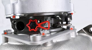 Turbocharger 997.2 Turbo - Cylinder 1-3 Overhauling (Only with your own part / Send In)