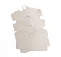 Titanium Rear Brake Shims - For Brake Cooling - Set of 4 - 996/997.1 C2/C4 / 987.1/987.2 S