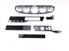 Carbon Dash Set 964 / 993 - Left Hand Drive - Carbon Overlay - Cars With AB - No Radio Cut Out