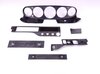 Carbon Dash Set 964 / 993 - Left Hand Drive - Carbon Overlay - Cars With AB - No Radio Cut Out