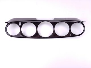 Carbon Dash Set 964 / 993 - Left Hand Drive - Carbon Overlay - Cars With AB - No Radio Cut Out