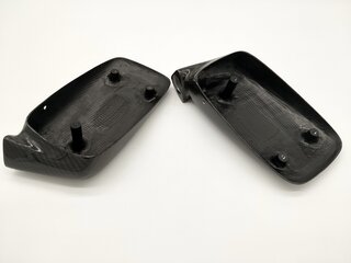 Außenspiegelgehäusesatz (2 Stk.) - Sichtcarbon - 911 G-Modell 74-89