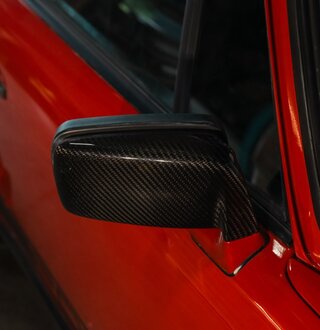 Außenspiegelgehäusesatz (2 Stk.) - Sichtcarbon - 911 G-Modell 74-89