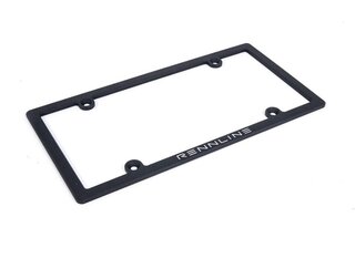License Plate Frame - Black - Billet Aluminium - US Version Universal