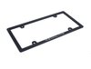 License Plate Frame - Black - Billet Aluminium - US Version Universal