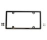 License Plate Frame - Carbon Fiber - Lettering Black - US Version Universal