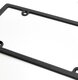 License Plate Frame - Carbon Fiber - Lettering Black - US Version Universal