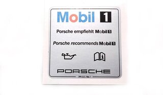 Decal - Engine - Oil Recommendation