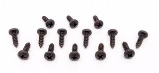 Blechschraubensatz B 4,8x16mm schwarz (14 St.)