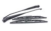 Wiper blade Kit 911/ 912/ 964 1965-94 " Black Stainless steel set, 2 x wiper arm + 2 x wiper blade"