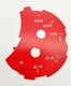 Instrument Face Set 991.2 GT3 - Guards Red - Manual - MPH - Orange Tickmarks - With Logo - OE-Design