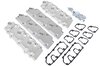 Ventildeckelsatz 993 Carrera/ RS - Alu - gefräst - (4 Stück) inkl. Zubehör
