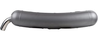 Endschalldämpfer Stahl- Endrohr Ø57 poliert - 911/ 901 von 1964-65