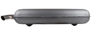 Endschalldämpfer Stahl- Endrohr Ø57 poliert - 911/ 901 von 1964-65