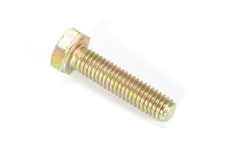 Sechskantschraube M6x25 mm gelb verzinkt