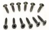 Senkblechschrauben B2 (Set 10 Stck) Schwarz 9x13mm