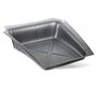Bac de coffre carbone apparent mat - capot long 69-73 - avec servofrein