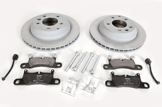 Bremsenservice-Kit komplett - HA Cayenne 958  mit 18 Zoll Bremse
