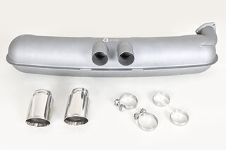 Sport Exhaust System "GT3-Style" - Aluminized Steel Muffler - 911 G-Model