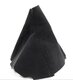 Habillage levier de vitesses alcantara noir - coutures noires - 997/987 Boxster/Cayman - manuelle