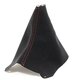 Schaltsack Alcantara Schwarz - Naht Rot - 991 / 981 Boxster/Cayman