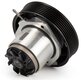 Coolant pump with pulley incl. gasket