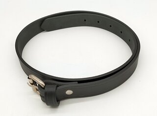 Leather strap for spare wheel - Black - 356 A/B