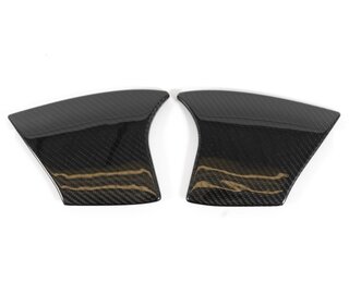 Verkleidungssatz seitlich für Mittelkonsole (2 teilig - links/rechts) - Sichtcarbon - 986 Boxster