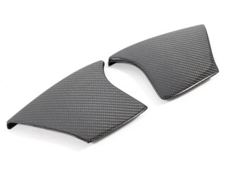 Verkleidungssatz seitlich für Mittelkonsole (2 teilig - links/rechts) - Sichtcarbon - 986 Boxster