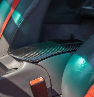Arm Rest Center Console - Carbon Fiber - 996 / 986 Boxster