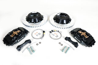 Sport Brake System - FRONT - BREMBO GT - 4 Piston - Slotted Discs - 355 x 32 mm - Black caliper