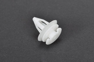 Door Panel Fastening Clip - White 8 x 0.9