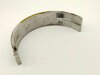 Crankshaft bearing with partial groove  " marked yellow "