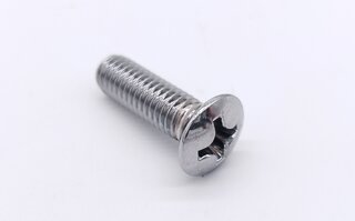 Countersunk head screw seat cover (chromed) - 356/ 911 -1973/ 912