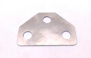 Unterlage Tür Scharnier - Zinn - 1mm