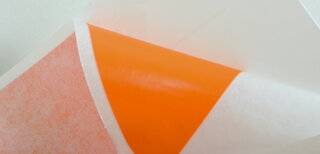 Decorative film Orange right rear - 997.1 GT3RS